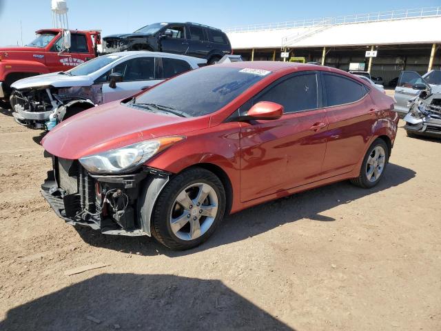 HYUNDAI ELANTRA GL 2012 with VIN KMHDH4AE2CU186760 - Photo from auction
