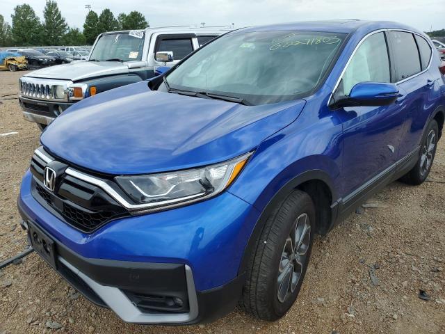 HONDA CR-V EX 2022 with VIN 7FARW2H55NE040234 - Photo from auction