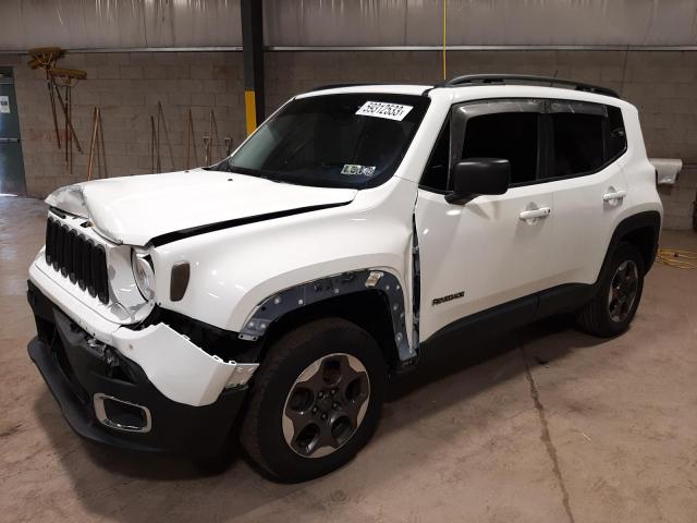 JEEP RENEGADE S 2016 with VIN ZACCJBAT3GPD50998 - Photo from auction