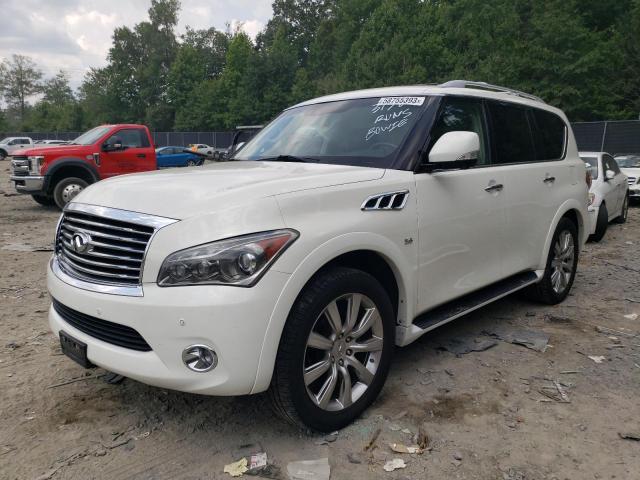 INFINITI QX80 2014 with VIN JN8AZ2NC1E9353170 - Photo from auction