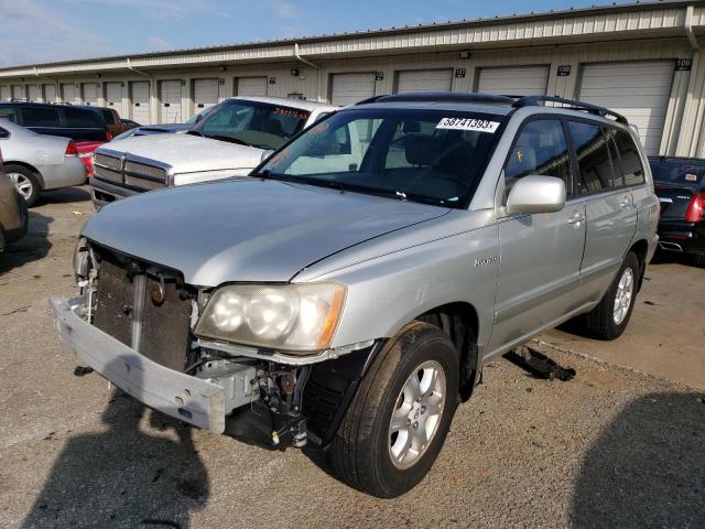 TOYOTA HIGHLANDER 2003 with VIN JTEGF21A130092798 - Photo from auction