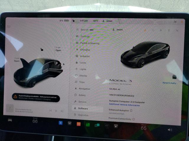 Photo 9 from auction – 2018 TESLA MODEL 3 with VIN 5YJ3E1EA1JF045313