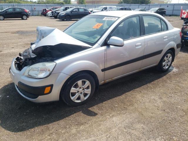 KIA RIO BASE 2007 with VIN KNADE123776290161 - Photo from auction