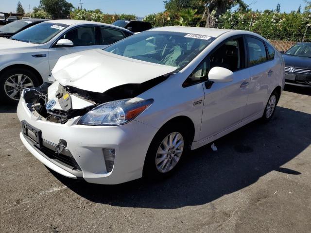 TOYOTA PRIUS PLUG 2015 مع رقم تعريف المركبة JTDKN3DP7F3066345 - صورة من المزاد