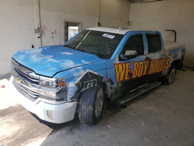 CHEVROLET SILVERADO 2018 with VIN 3GCUKTEC0JG113539 - Photo from auction