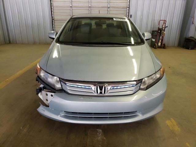 Photo 5 from auction – 2012 HONDA CIVIC HYBR with VIN JHMFB4F21CS009494