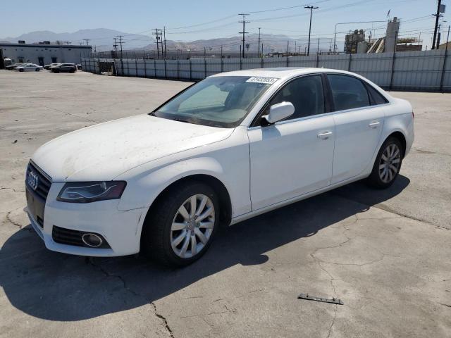AUDI A4 PREMIUM 2010 with VIN WAUEFAFL5AN068727 - Photo from auction
