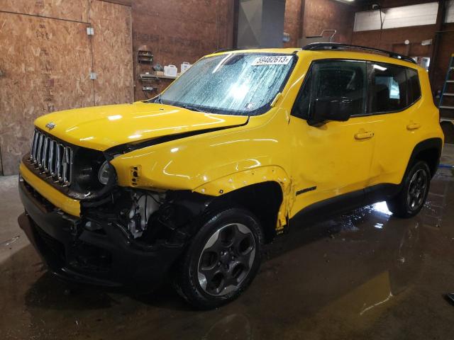 JEEP RENEGADE S 2017 with VIN ZACCJBAB3HPE67022 - Photo from auction