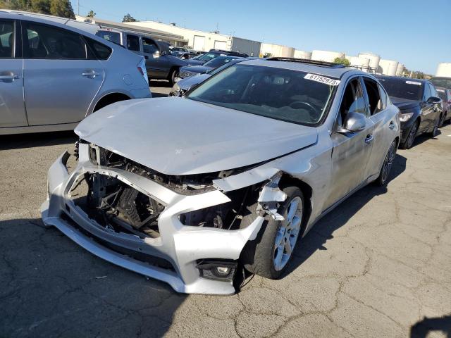 Photo 1 from auction – 2014 INFINITI Q50 BASE with VIN JN1BV7AP4EM684455
