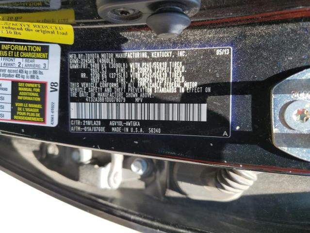 Photo 14 from auction – 2013 TOYOTA VENZA LE with VIN 4T3ZA3BB1DU078079