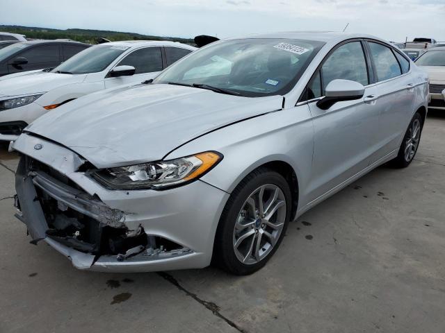 FORD FUSION SE 2017 with VIN 3FA6P0HD4HR335163 - Photo from auction