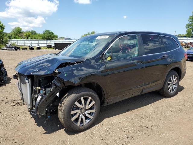 HONDA PILOT EXL 2021 with VIN 5FNYF6H58MB092860 - Photo from auction