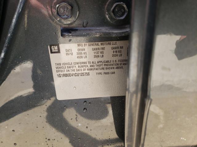 Снимка 14 от търг – 2012 CHEVROLET VOLT с VIN 1G1RB6E41CU125756