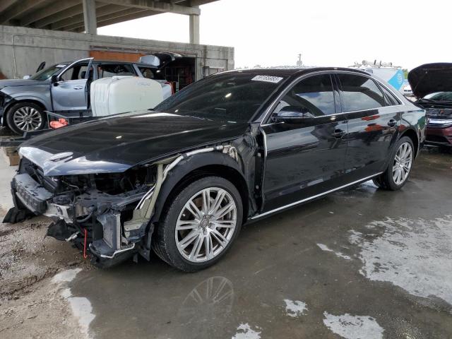 AUDI A8 L QUATT 2013 with VIN WAURGAFD3DN020347 - Photo from auction