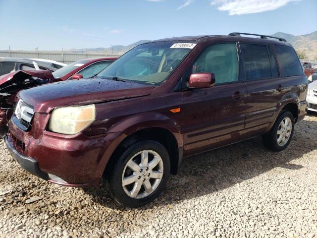 HONDA PILOT 2007 with VIN 2HKYF18527H522245 - Photo from auction