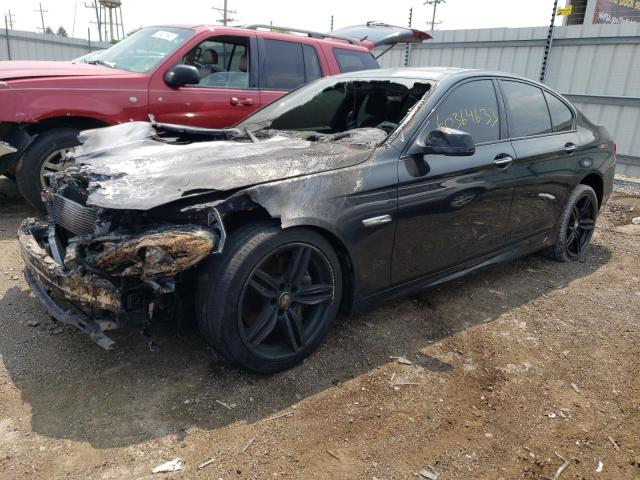 BMW 550 I 2011 with VIN WBAFR9C58BDE82031 - Photo from auction
