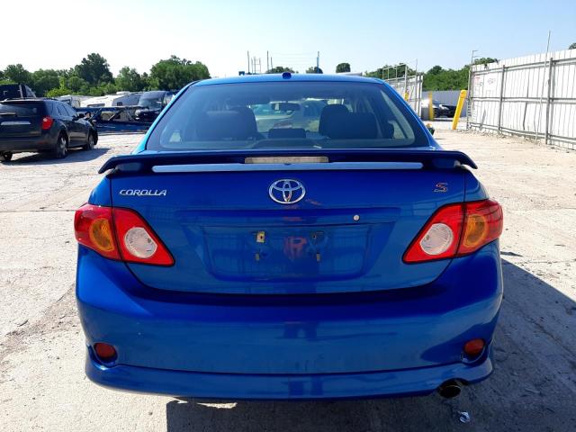 Photo 6 from auction – 2009 TOYOTA COROLLA BA with VIN 2T1BU40E69C109677