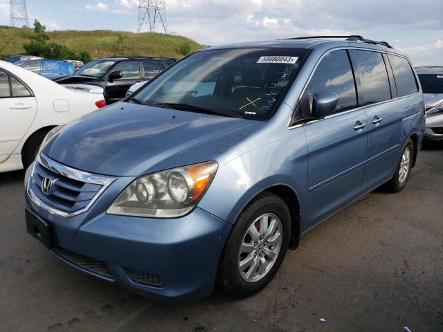 HONDA ODYSSEY EX 2009 with VIN 5FNRL38789B047129 - Photo from auction