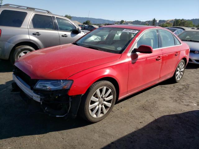 AUDI A4 PREMIUM 2011 with VIN WAUFFAFL0BN034295 - Photo from auction
