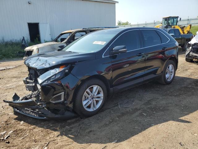 FORD EDGE SEL 2017 with VIN 2FMPK4J84HBB86202 - Photo from auction