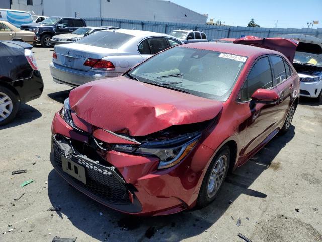 TOYOTA COROLLA LE 2022 with VIN JTDEAMDE7NJ060309 - Photo from auction