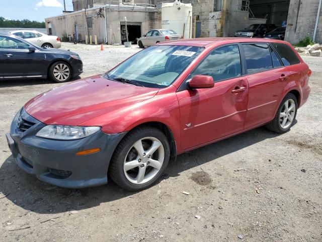 MAZDA 6 S 2004 with VIN 1YVFP82D045N75786 - Photo from auction