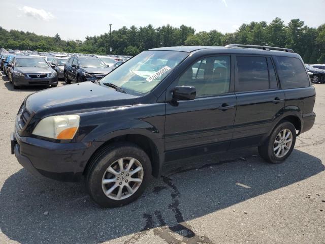 HONDA PILOT EX 2004 with VIN 2HKYF18424H529120 - Photo from auction