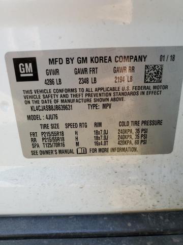 Photo 14 from auction – 2018 BUICK ENCORE PRE with VIN KL4CJASB8JB639631