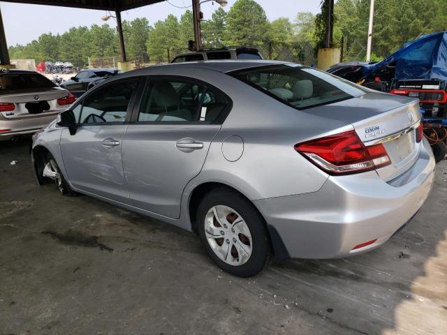 Photo 2 from auction – 2013 HONDA CIVIC LX with VIN 2HGFB2F50DH554029