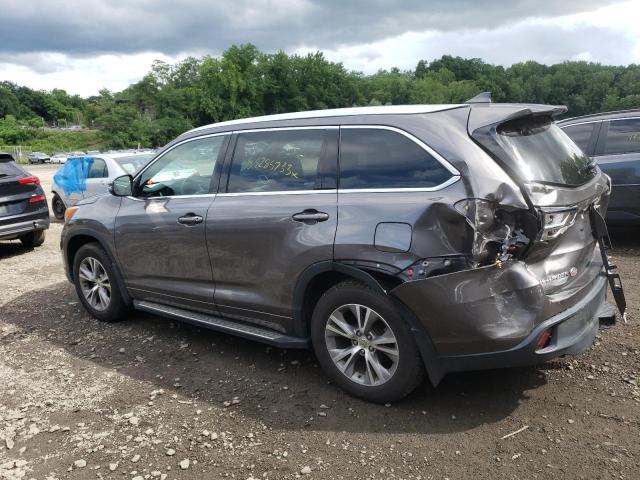 Photo 2 from auction – 2015 TOYOTA HIGHLANDER with VIN 5TDJKRFH9FS120157