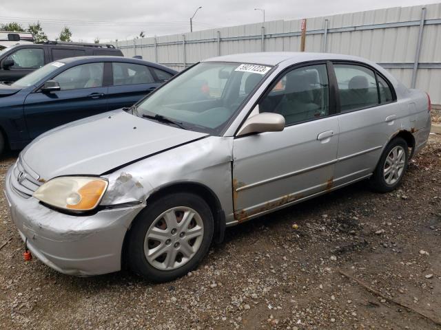 HONDA CIVIC LX 2003 with VIN 2HGES166X3H912282 - Photo from auction