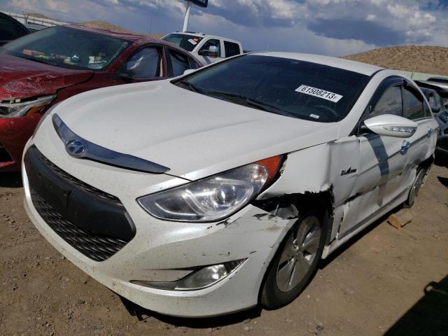 HYUNDAI SONATA HYB 2014 with VIN KMHEC4A40EA114115 - Photo from auction