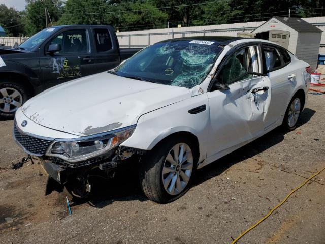 KIA OPTIMA EX 2016 with VIN 5XXGU4L32GG007699 - Photo from auction