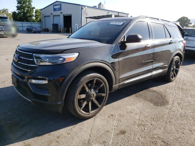 FORD EXPLORER X 2020 with VIN 1FMSK7DH9LGA16569 - Photo from auction