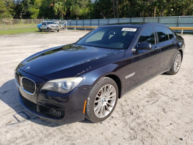 BMW 750 XI 2012 with VIN WBAKC6C51CC397048 - Photo from auction
