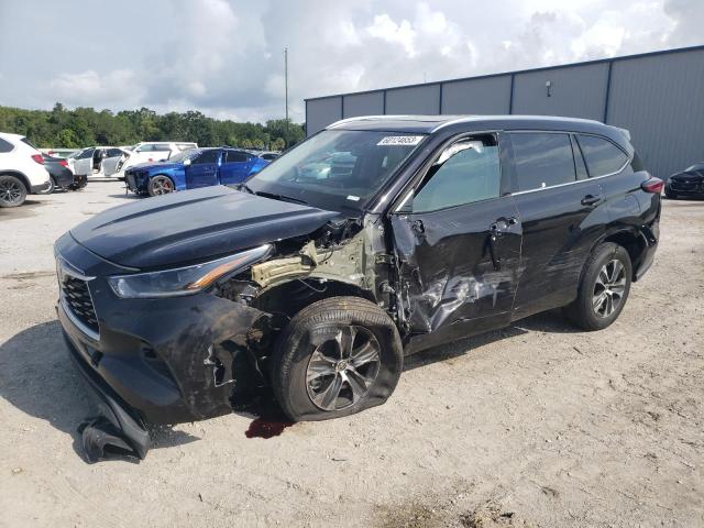 TOYOTA HIGHLANDER 2021 with VIN 5TDGZRAH5MS060906 - Photo from auction