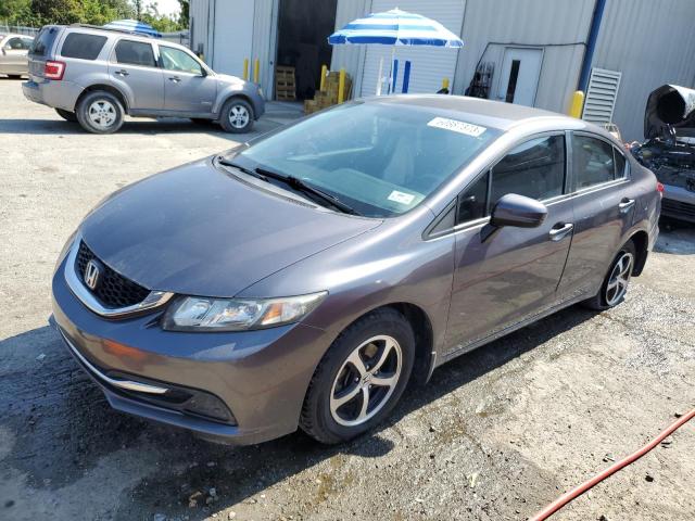HONDA CIVIC SE 2015 with VIN 19XFB2F7XFE118190 - Photo from auction