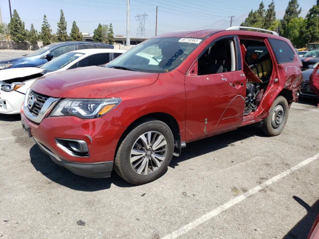 NISSAN PATHFINDER 2017 with VIN 5N1DR2MN8HC668188 - Photo from auction
