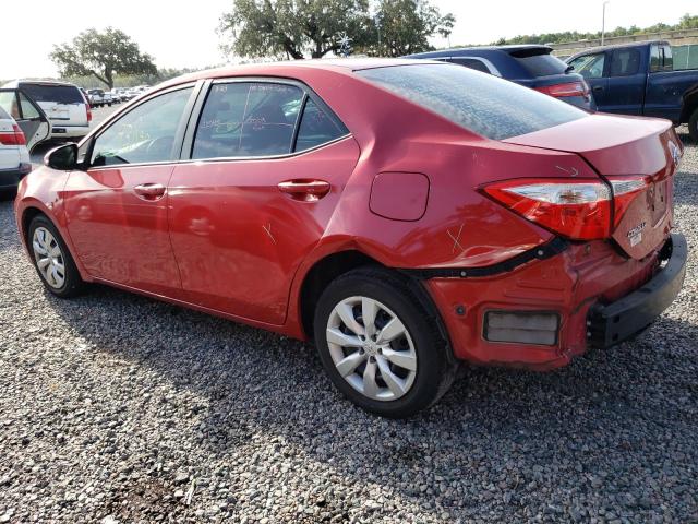 Photo 2 from auction – 2016 TOYOTA COROLLA L with VIN 5YFBURHE1GP490630