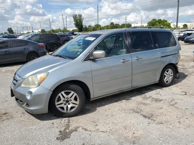 HONDA ODYSSEY EX 2007 with VIN 5FNRL38747B065415 - Photo from auction