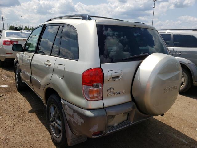 Photo 2 from auction – 2001 TOYOTA RAV4 with VIN JTEGH20V010019398