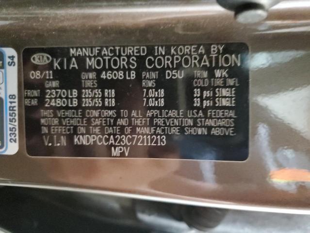 Photo 14 from auction – 2012 KIA SPORTAGE E with VIN KNDPCCA23C7211213