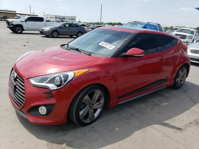 HYUNDAI VELOSTER T 2015 with VIN KMHTC6AEXFU216436 - Photo from auction