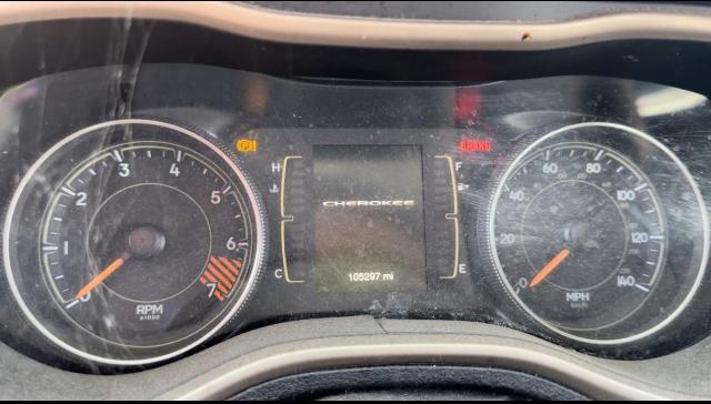 Photo 9 from auction – 2015 JEEP CHEROKEE S with VIN 1C4PJLAB1FW632041