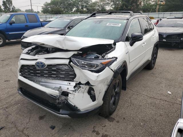 TOYOTA RAV4 XSE 2020 with VIN 2T3EWRFV2LW061376 - Photo from auction