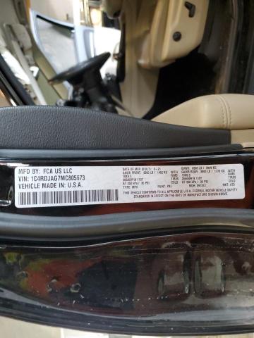 Photo 14 from auction – 2021 DODGE DURANGO SX with VIN 1C4RDJAG7MC805673