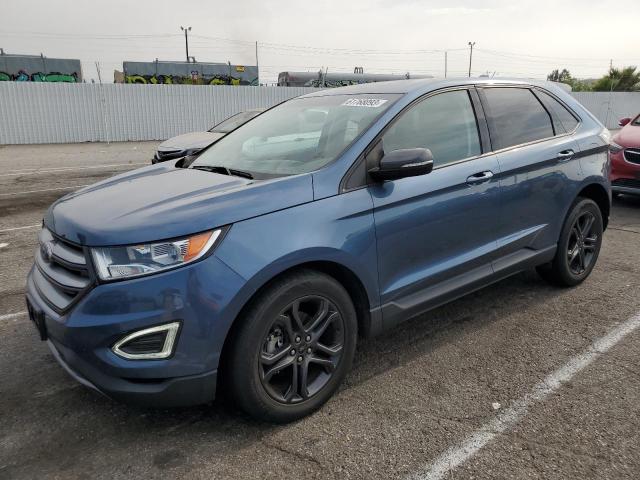 FORD EDGE SEL 2018 with VIN 2FMPK3J9XJBB59367 - Photo from auction