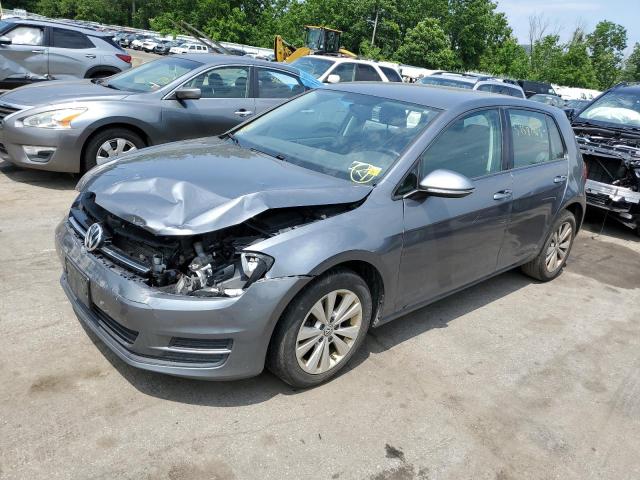 VOLKSWAGEN GOLF TDI 2015 with VIN 3VWRA7AU2FM012829 - Photo from auction