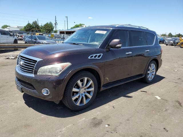 INFINITI QX56 2011 with VIN JN8AZ2NEXB9004876 - Photo from auction