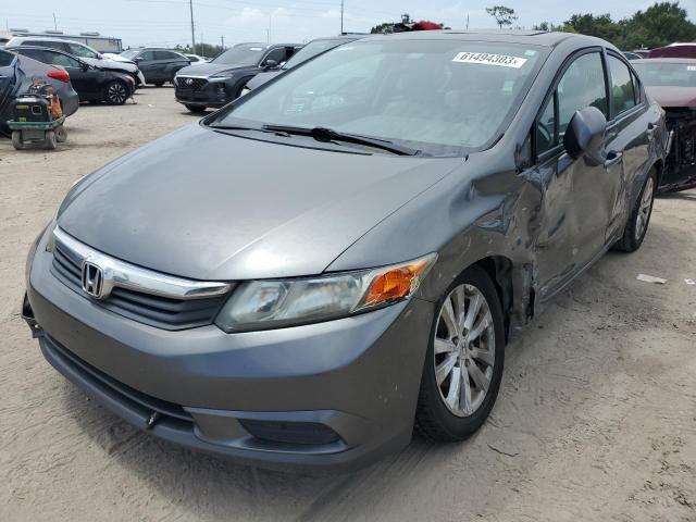 HONDA CIVIC EXL 2012 with VIN 2HGFB2F97CH307754 - Photo from auction